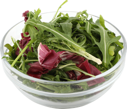 Изображение товара Смесь салатная Руккола, фриссе и радиччо, 75г