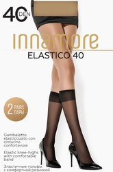 Гольфы женские INNAMORE Elastico 40 den daino, с лайкрой