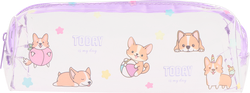 Пенал ЛЕНТА KIDS Corgi, 21х6,5х6,5см