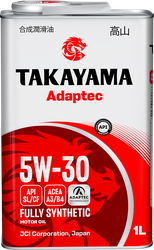 Изображение товара Масло моторное TAKAYAMA синтетическое SAE 5W-30 API SL/СF, 1л