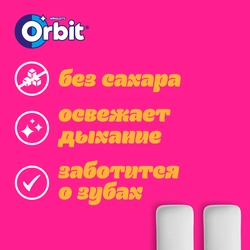 Жевательная резинка ORBIT Манго, без сахара, 13,6г