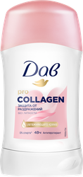 Изображение товара Антиперспирант-стик женский ДАВ Pro-Collagen, 40мл