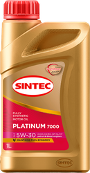 Изображение товара Масло моторное SINTEC Platinum 7000 5W-30 A5/B5 SL, синтетическое, 1л