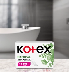 Прокладки KOTEX Natural Super, 7шт