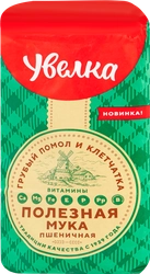 Мука пшеничная УВЕЛКА Полезная, 2кг