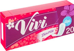 Прокладки ежедневные VIVI Discrete Form Deo, 20шт