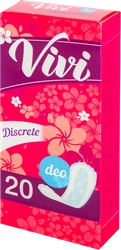 Прокладки ежедневные VIVI Discrete Form Deo, 20шт