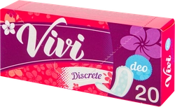 Прокладки ежедневные VIVI Discrete Form Deo, 20шт