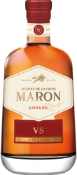 Коньяк JACQUES DE LA CROIX MARON 3 года 40%, 0.5л