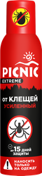 Изображение товара Аэрозоль от клещей PICNIC Extreme, 150мл