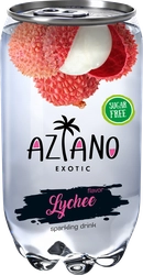 Напиток AZIANO Lychee газированный, 0.35л