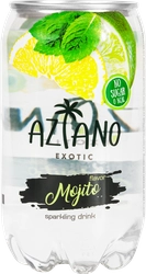 Напиток AZIANO Mojito газированный, 0.35л