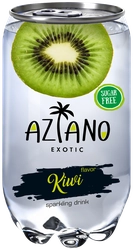 Напиток AZIANO Kiwi газированный, 0.35л