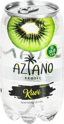 Напиток AZIANO Kiwi газированный, 0.35л