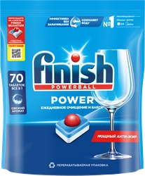 Средство для посудомоечных машин FINISH Power, 70шт