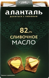 Масло сливочное АЛАНТАЛЬ Традиционное 82,5%, без змж, 150г