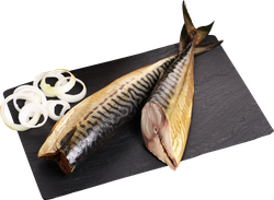 Изображение товара Скумбрия Атлантическая холодного копчения ЛЕНТА FRESH без головы, весовая
