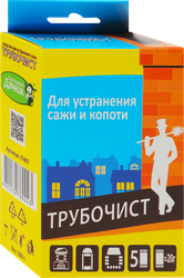 Средство для устранения сажи в дымоходах СЧАСТЛИВЫЙ ДАЧНИК Трубочист, 100г