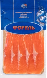 Форель слабосоленая РЫБНИК ломтики, 100г