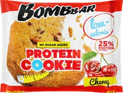 Печенье протеиновое неглазированное BOMBBAR Вишня, 40г