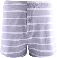 Трусы мужские INWIN шорты р. 46–54, цвет серый меланж/белый, Арт. ATL-24007-A