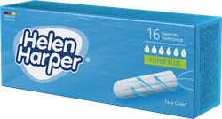 Тампоны HELEN HARPER Super Plus безаппликаторные, 16шт