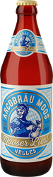 Изображение товара Пиво светлое ARCOBRAU Mooser Liesl фильтрованное непастеризованное 5,3%, 0.5л