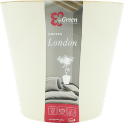 Горшок для цветов INGREEN London 3,3л d=19см, цвет сливочный, Арт. ING6251СЛВ