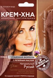 Изображение товара Крем-хна FITO КОСМЕТИК Иранская с репейным маслом Натуральный русый, 50мл