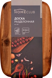 Доска разделочная HOMECLUB Acacia 30x20x1,5см дерево акации