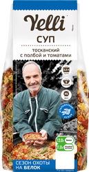 Изображение товара Суп YELLI Тосканский, с полбой и томатами, 200г