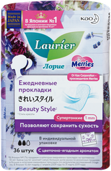 Изображение товара Прокладки ежедневные LAURIER Beauty Style Blossom с цветочно-ягодным ароматом, 36шт