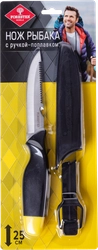 Нож рыбака в пластиковом чехле FORESTER Mobile, с ручкой-поплавком, Арт. MT-8