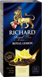 Чай черный RICHARD Royal Lemon арома, 25пак