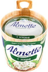 Сыр творожный HOCHLAND Almette с зеленью 60%, без змж, 150г