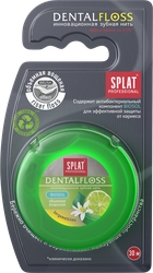 Зубная нить SPLAT Professional DentalFloss с ароматом бергамота и лайма, 30м