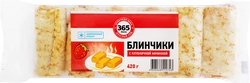 Блинчики 365 ДНЕЙ с клубничной начинкой, 420г