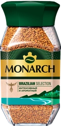 КоферастворимыйJACOBSBrazilianSelection/MonarchBrazilianSelectionнатуральныйсублимированный,95г