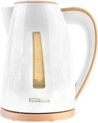 Чайник HOMECLUB KEC3050, 220-240В, 1850-2200Вт, пластик, 1.7л