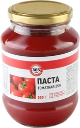 Паста томатная 365 ДНЕЙ 25%, 500г