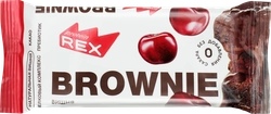 Пирожное протеиновое PROTEINREX Brownie, вишневое, 50г