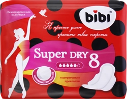 Прокладки BIBI Super Dry, 8шт