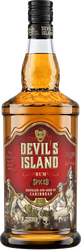 Ром DEVIL'S ISLAND Спайсд выдержанный 37,5%, 1л