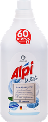 Изображение товара Средство жидкое для стирки GRASS Alpi White gel, 1,8л
