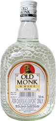 Ром OLD MONK невыдержанный белый 42,8%, 0.75л