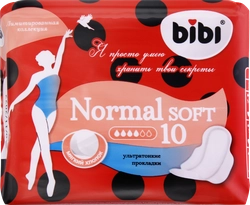 Прокладки BIBI Normal Soft, 10шт