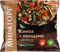 Киноа МИРАТОРГ с овощами и базиликом, 400г