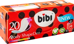 Прокладки ежедневные BIBI Body Shape Deo, 20шт