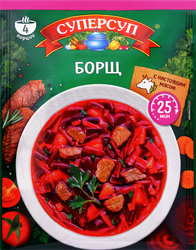 Изображение товара Суп СУПЕРСУП Борщ, 70г