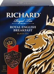 Чай черный RICHARD Royal English Breakfast листовой, 180г